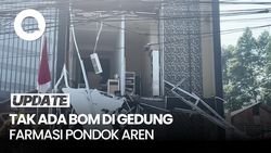 Video: Polisi Tak Temukan Bom di Gedung Farmasi Pondok Aren