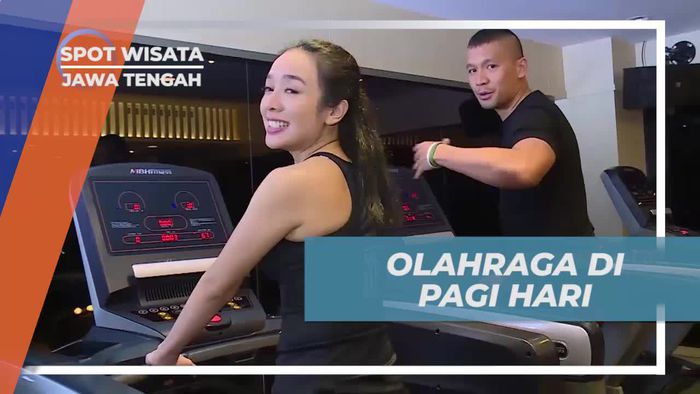 Berkeringat dalam Olahraga Pagi di Hotel, Jawa Tengah