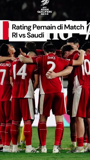 Video Rating Pemain RI vs Saudi: Yakob Sayuri Memble, Feras Albrikan MVP