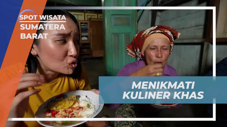 Menikmati Sajian Lezat Kuliner Khas Bersama Selebriti di Sumatera Barat