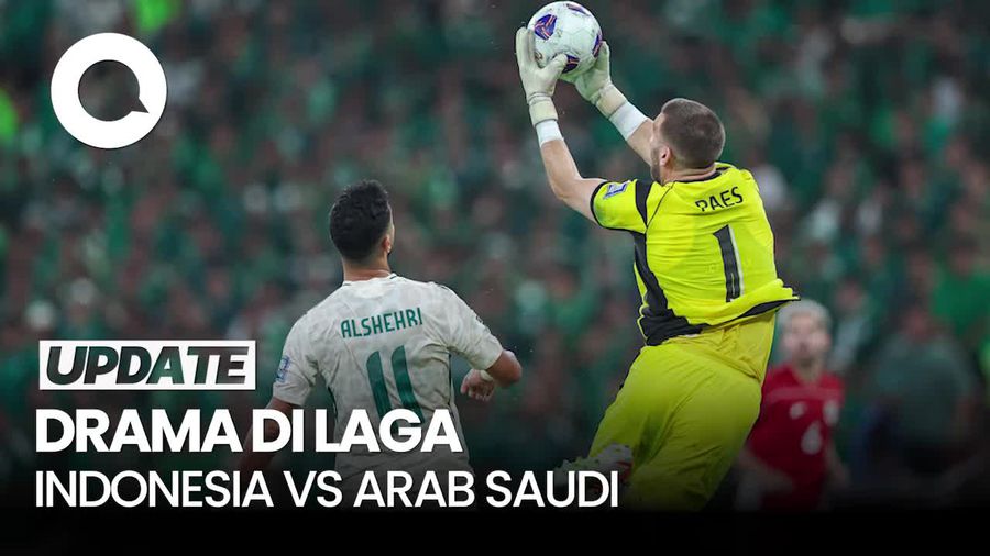 Video Drama Indonesia Vs Arab: 3 Penalti gegara VAR-Dua Kartu Merah