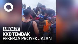 Video: Detik-detik Evakuasi Pekerja Tewas Ditembak KKB di Intan Jaya Papua