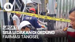 Video: Puslabfor Ambil Sample di TKP Ledakan Gudang Farmasi Tangsel