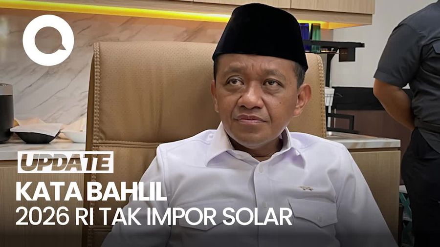 Video: Bahlil Tegaskan Tahun Depan RI Tak Lagi Impor Solar Video: Bahlil Tegaskan Tahun Depan RI Tak Lagi Impor Solar
