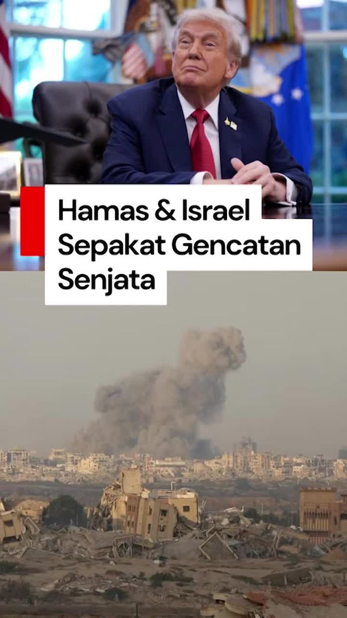 Video: Trump Umumkan Hamas-Israel Sepakat Gencatan Senjata