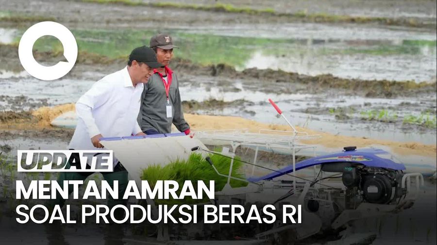 Video Mentan: Kenaikan Produksi Beras RI Diprediksi Terbesar ke-2 di Dunia Video Mentan: Kenaikan Produksi Beras RI Diprediksi Terbesar ke-2 di Dunia