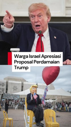 Video: Warga Israel Sebut Trump Layak Mendapat Hadiah Nobel