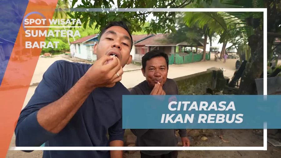Mencicipi Citarasa Ikan Rebus Hasil Mamukek Bersama Selebriti di Sumatera Barat