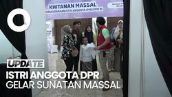 Video: Persaudaraan Istri DPR Gelar Sunatan Massal, Puan-Dasco Hadir 