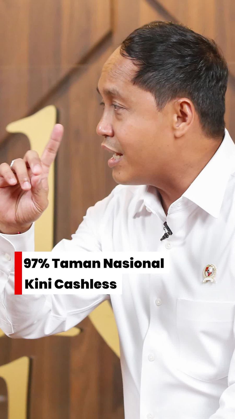 Video: 97% Taman Nasional Kini Cashless