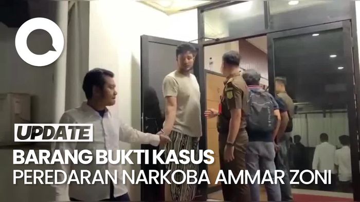 Video: 3 Barang Bukti dalam Kasus Peredaran Narkoba Ammar Zoni