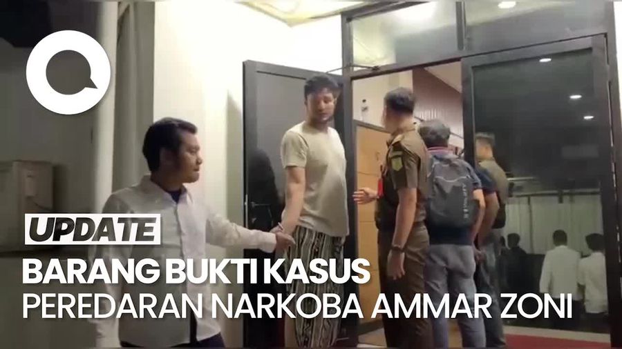 Video: 3 Barang Bukti dalam Kasus Peredaran Narkoba Ammar Zoni