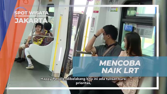 Mengasyikkan Pengalaman Naik LRT dan Menyaksikan Keindahan Jakarta