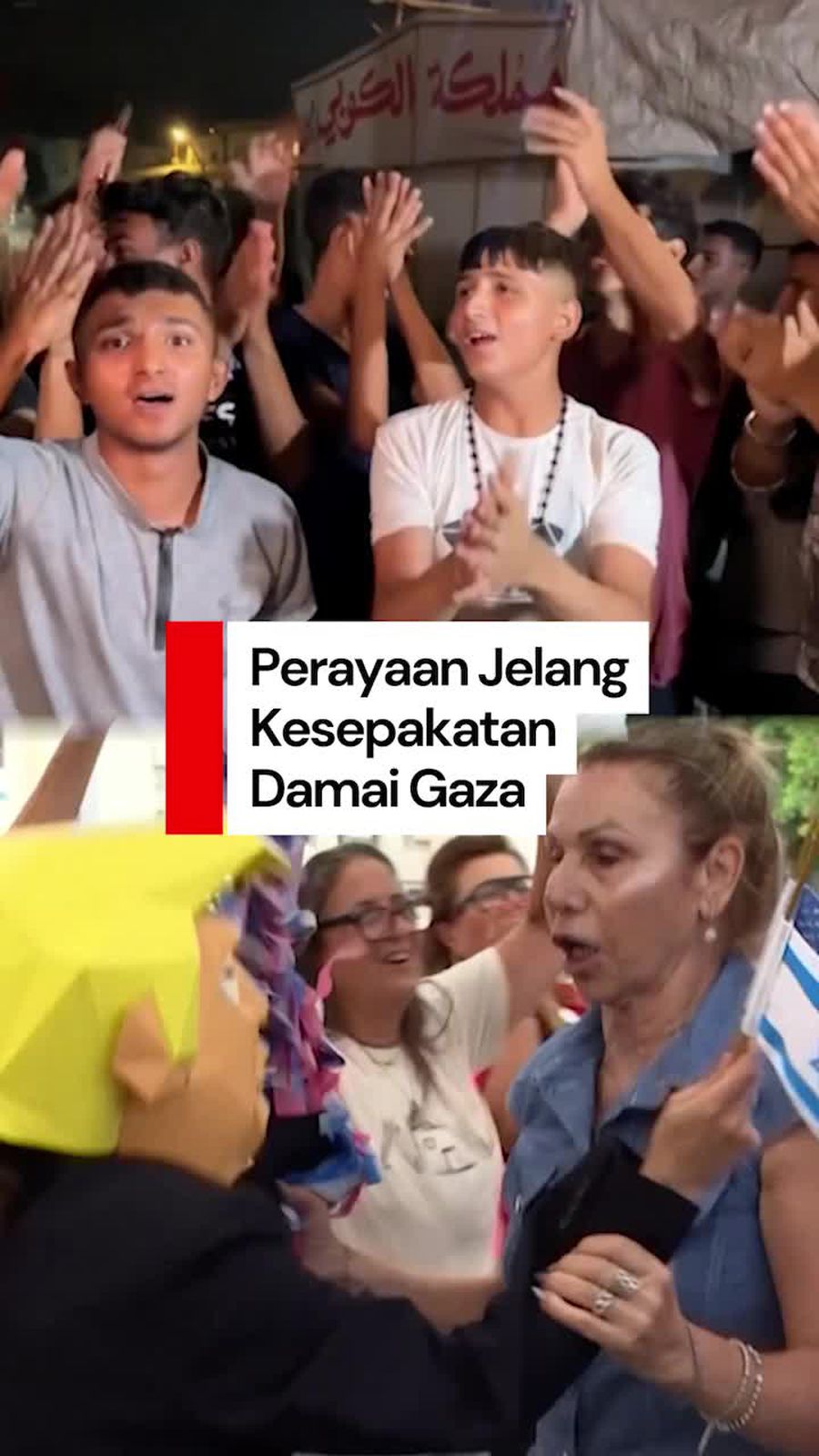 Video: Gelombang Perayaan Sambut Kesepakatan Damai Gaza 