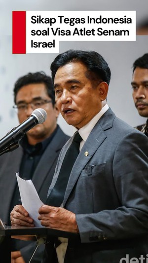 Video Yusril: Indonesia Tak Akan Berikan Visa untuk Atlet Senam Israel