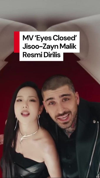Video: Perjalanan Luar Angkasa Jisoo-Zayn Malik Lewat MV Eyes Closed