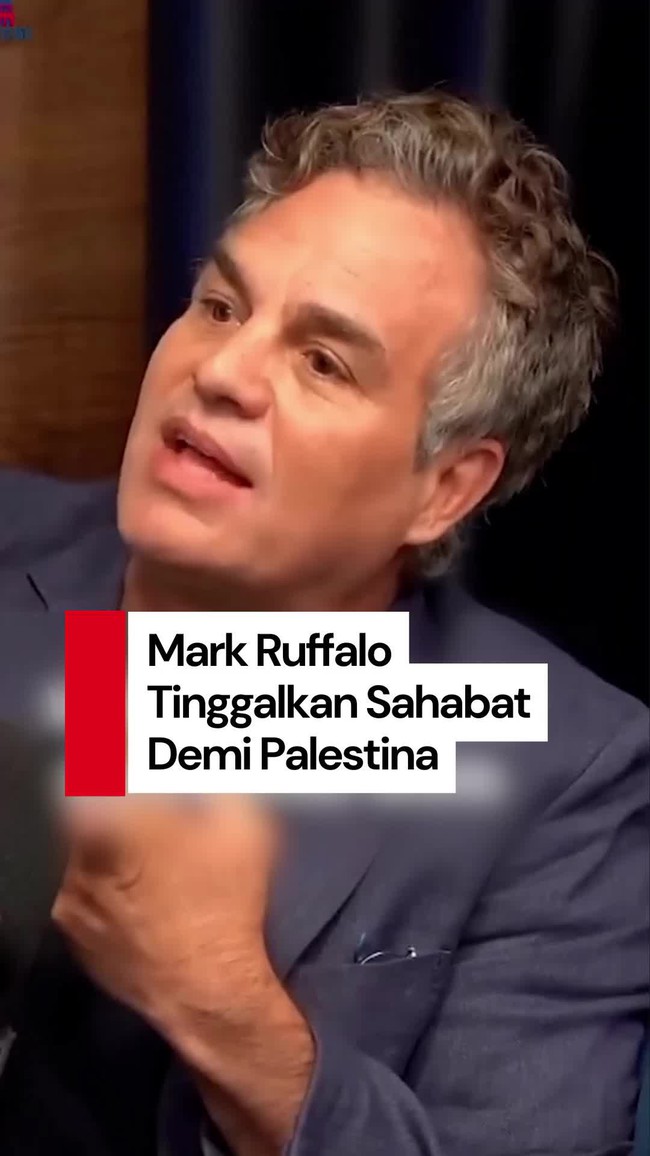 Video: Mark Ruffalo Rela Cut Off Teman Demi Bela Pasetina