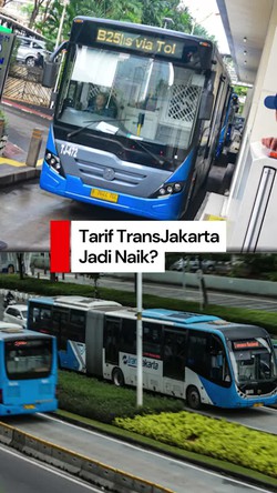 Video Respons Pramono soal Wacana Kenaikan Tarif TransJakarta