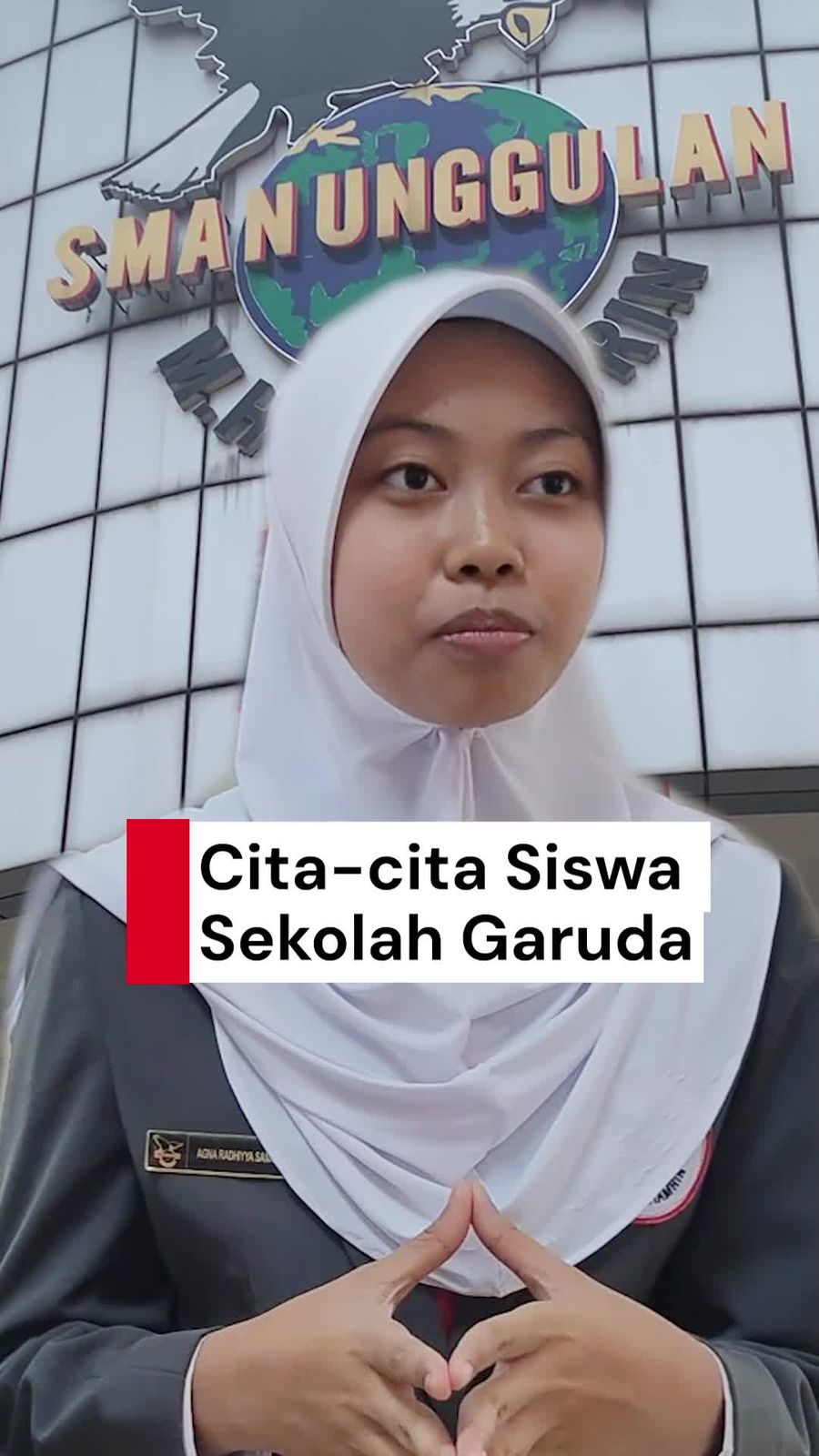 Video: Kesan Siswa Diterima di Sekolah Garuda SMAN Unggulan MH Thamrin