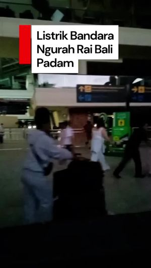 Video: Bandara Ngurah Rai Bali Remang-rmang Buntut Listrik Padam 