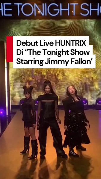 Video: HUNTRIX Golden Debut Live di Acara Jimmy Fallon