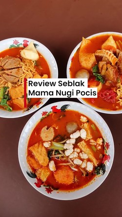 Video: Pedas Nampol! Seblak Viral Mama Nugi Pocis 