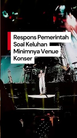 Video: Kenapa Venue Konser di Indonesia Minim? Ini Kata Wamenbud-Wamenpar