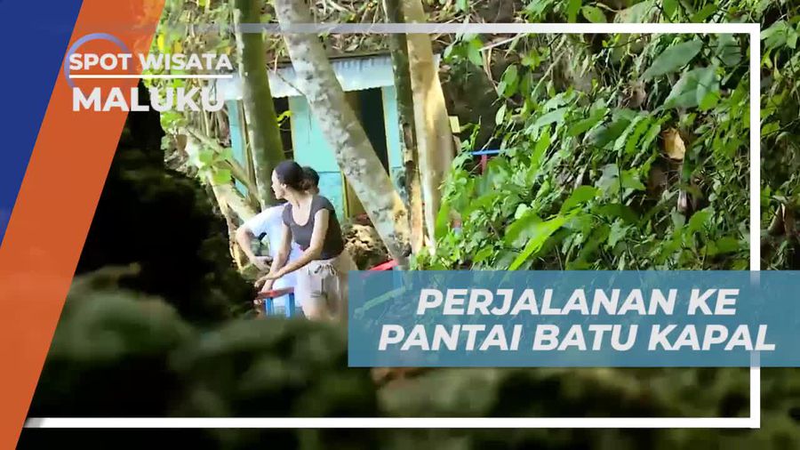 Menelusuri Perjalanan ke Pantai Batu Kapal, Maluku