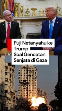 Video Netanyahu soal Gencatan Senjata: Bantuan Luar Biasa Presiden Trump