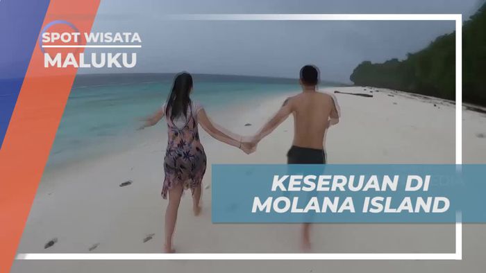 Menikmati Keseruan di Pulau Molana meski Hujan, Maluku
