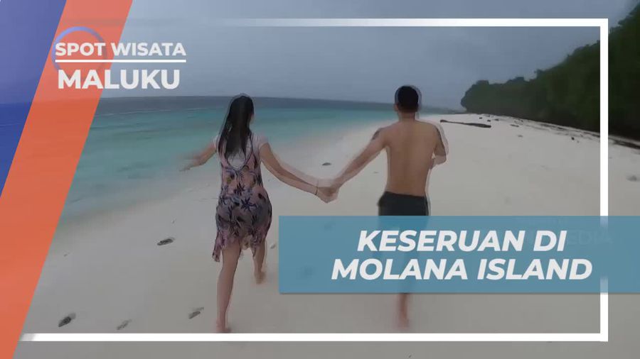 Menikmati Keseruan di Pulau Molana meski Hujan, Maluku