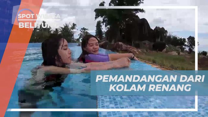 Nikmati Suasana Santai Setelah Berenang di Belitung
