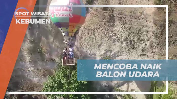 Nikmati Pemandangan Menawan dari Balon Udara di Kebumen