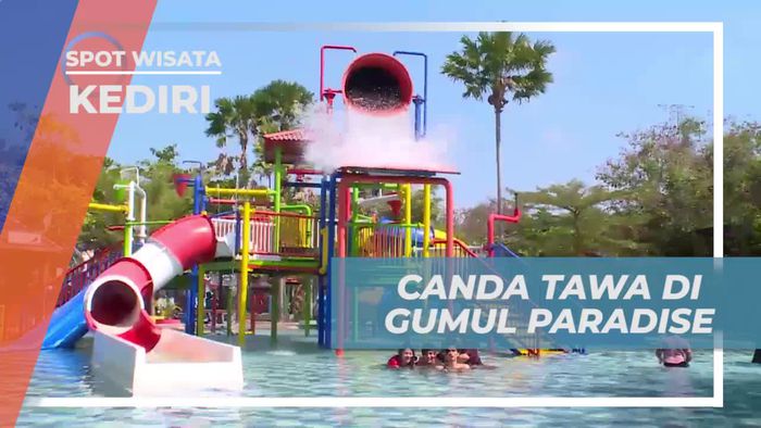 Bergembira dan Bersenang-Senang di Kolam Renang Gumul Paradise, Kediri