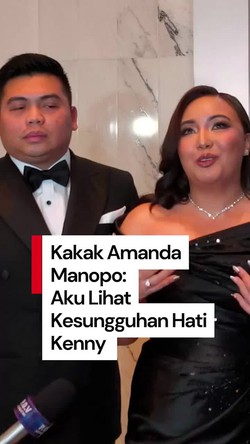 Video Kakak Amanda Manopo soal Kenny Austin: Aku Lihat Usahanya