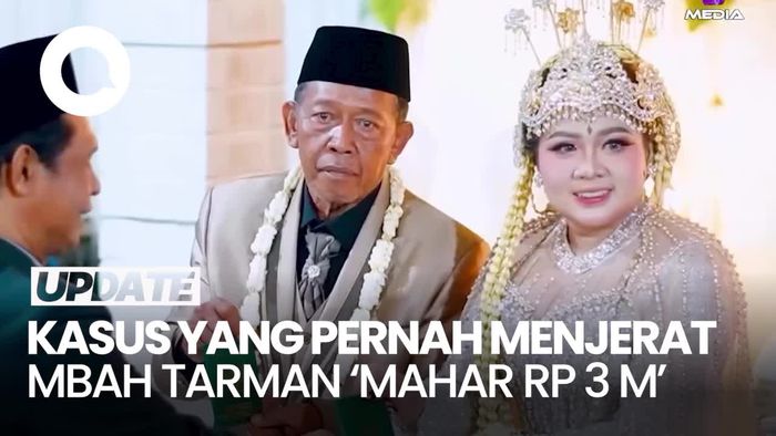 Video: Mbah Tarman Nikah Mahar Rp 3 M Ternyata Pernah Dibui Kasus Penipuan