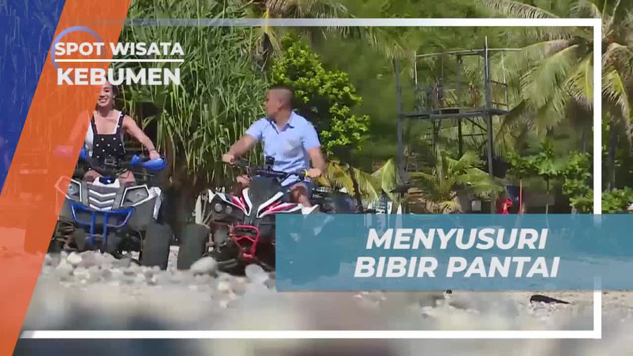Menelusuri Keelokan Bibir Pantai Menganti di Kebumen