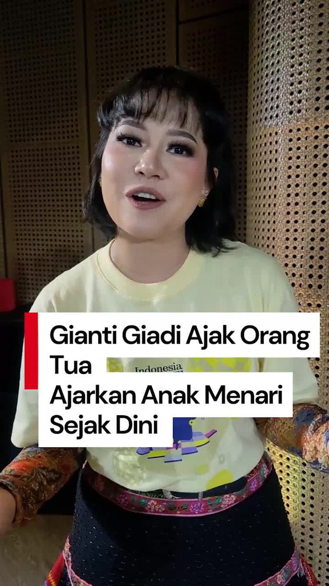 Video: Saran Koreografer Gianti Giadi Ajak Anak Belajar Menari Sejak Dini