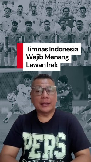 Video: Indonesia Wajib Menang Lawan Irak Demi Tiket Piala Dunia 2026