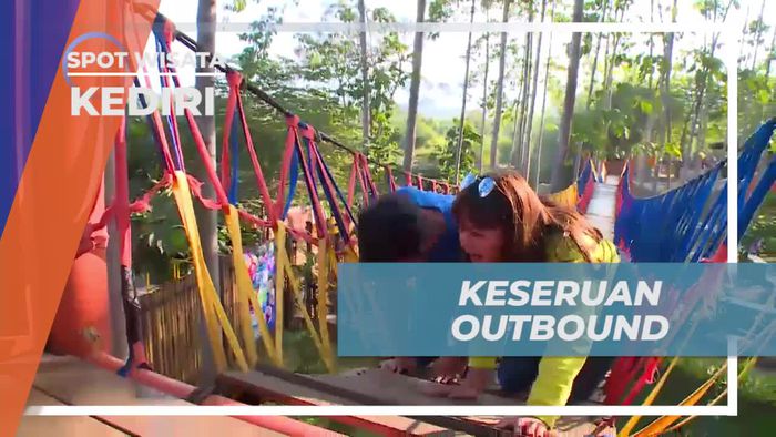 Bersenang-Senang dengan Seruan Outbound di Bukit Dhoho Indah, Kediri