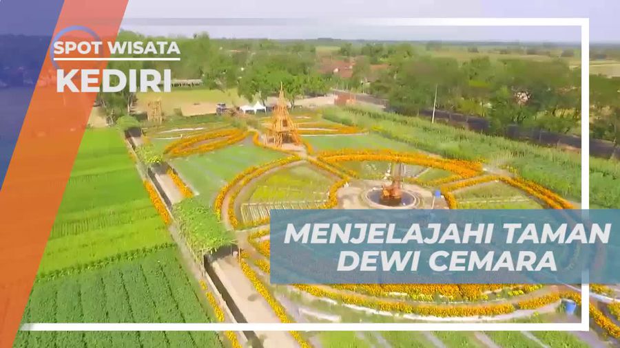 Menjelajahi Keindahan Taman Dewi Cemara, Kediri
