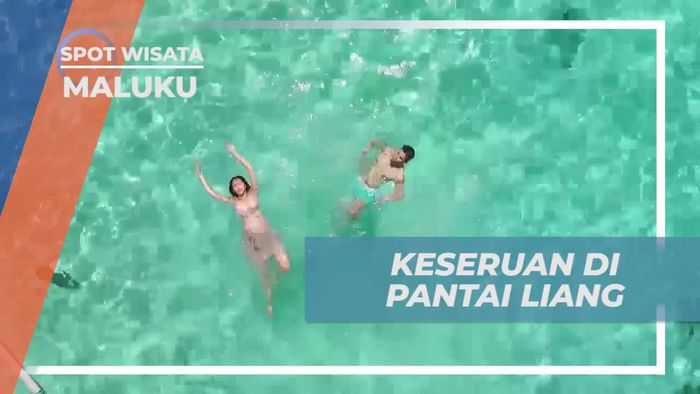 Bersenang-senang di Pantai Liang dengan Aktivitas Seru, Maluku