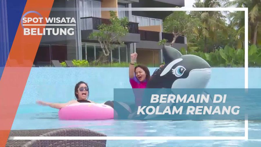 Berenang dan Bergembira Di Kolam Renang yang Menyenangkan di Belitung