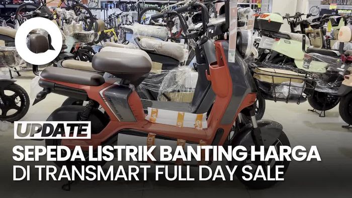 Video: Beli Sepeda Listrik Murah Banget di Transmart Full Day Sale
