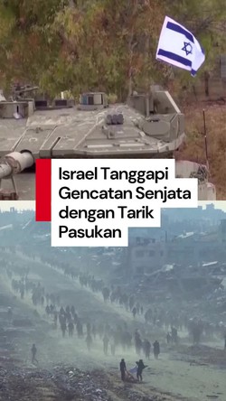 Video: Israel Mulai Tarik Pasukan dari Gaza Setelah Gencatan Senjata 