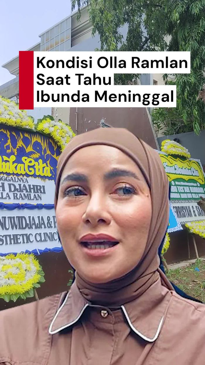Video: Olla Ramlan Syok Sampai Pingsan Saat Tahu Ibunda Meninggal Dunia