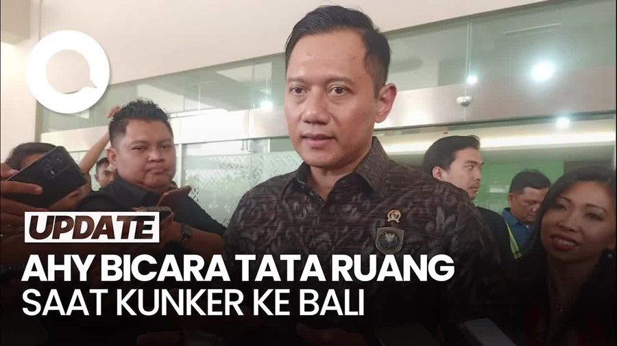 Video AHY Singgung Pengelolaan Tata Ruang di Depan Koster: Jangan Dilanggar Video AHY Singgung Pengelolaan Tata Ruang di Depan Koster: Jangan Dilanggar