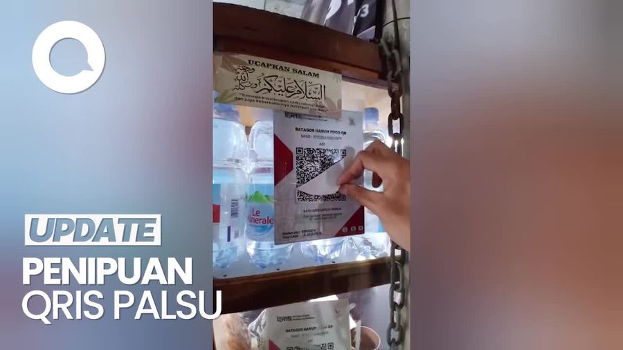Video: Pedagang di Bandung Jadi Korban Penipuan QRIS Palsu, Polisi Telusuri Video: Pedagang di Bandung Jadi Korban Penipuan QRIS Palsu, Polisi Telusuri