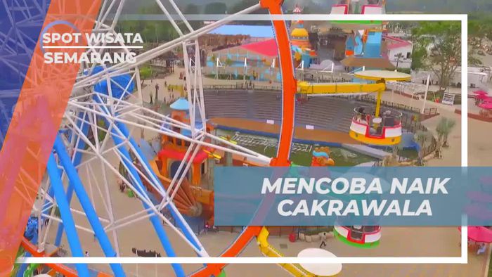 Saksikan Pemandangan Indah Sambil Menikmati Wahana Cakrawala di Semarang