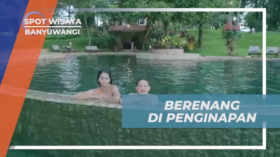 Berenang dengan Ceria Sambil Menikmati Keindahan Alam di Banyuwangi